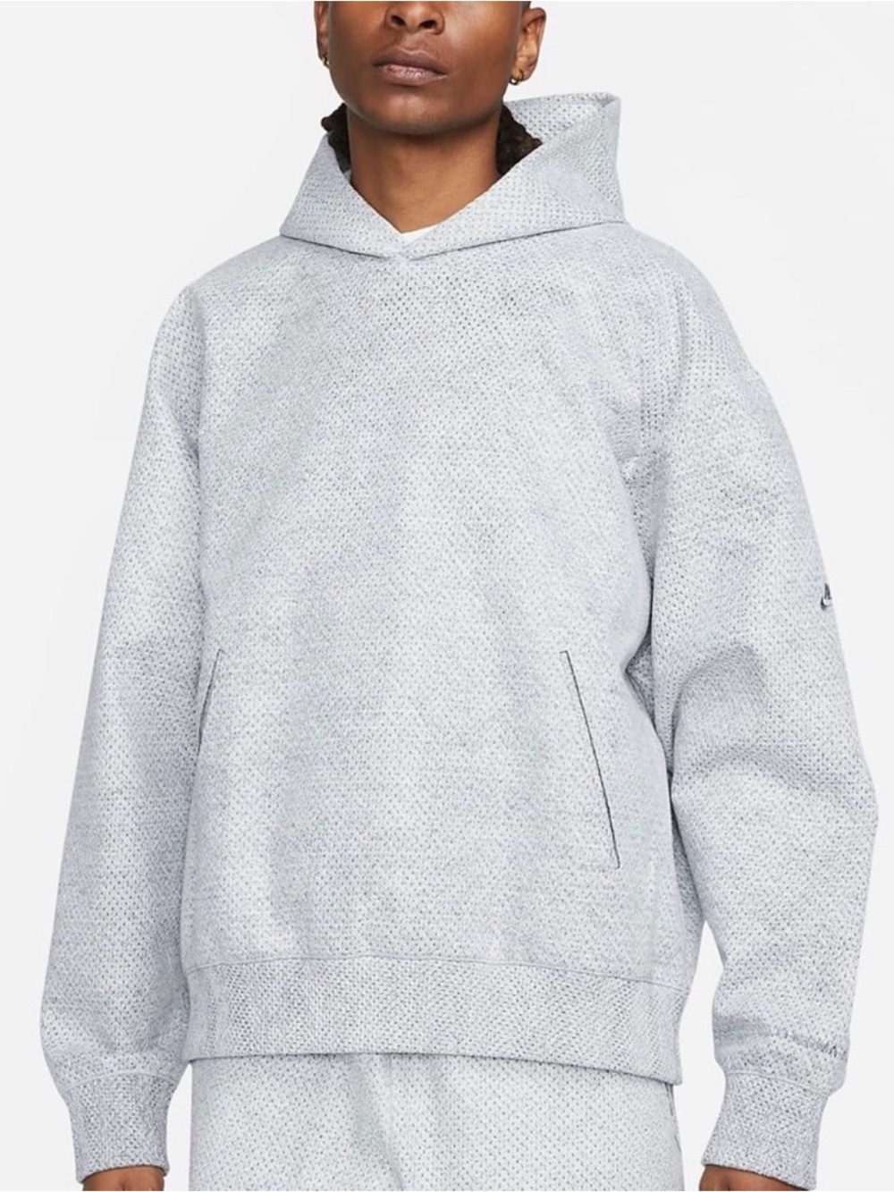 Nike Sportswear Forward Hoodie Therma-FIT ADV Tech Pack Grey Men’s size L